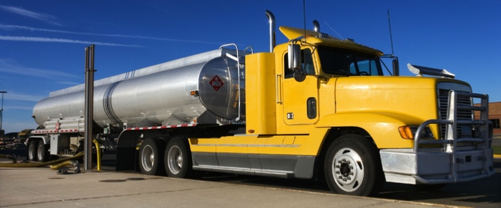 Hazardous Material Tank Truck